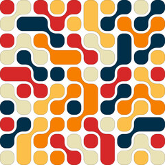 Blob Pattern Background Vector