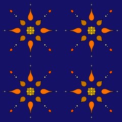 Fototapeta premium the imaginative fabric pattern or seamless pattern
