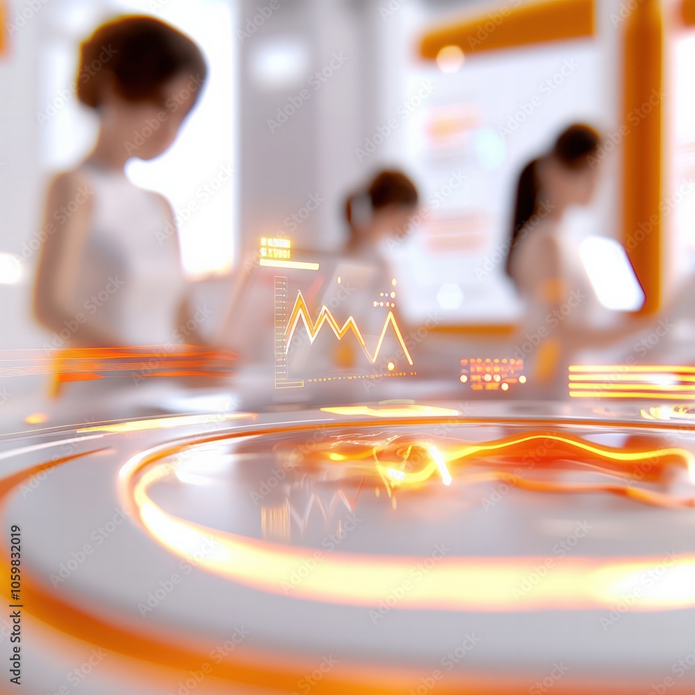 Poster innovative business analytics transforming data into insightful strategies for growth