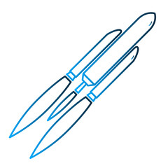 Rocket icon template