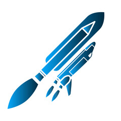 Rocket icon template