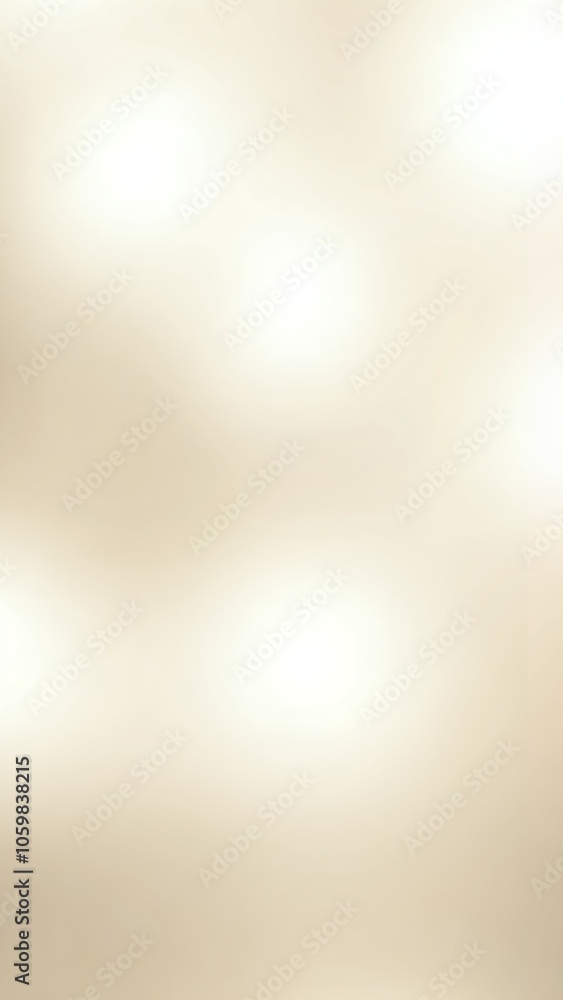 Poster a blurred abstract image with soft, white and beige tones, creating a light, hazy effect.