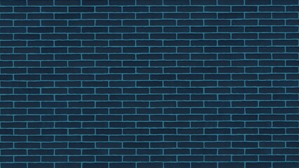 Brick wall texture blue materials