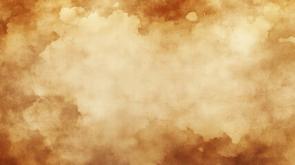 Obraz premium brown background with grunge texture, watercolor painted mottled brown background with vintage marbled textured design on cloudy sepia brown banner,