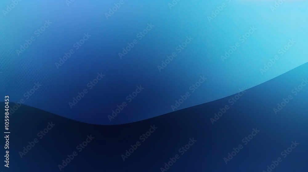 Poster abstract blue 3d background design ideal for visual projects