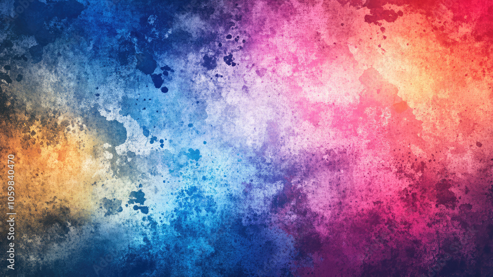Wall mural abstract splashed watercolor textured background. background set. high quality photo
