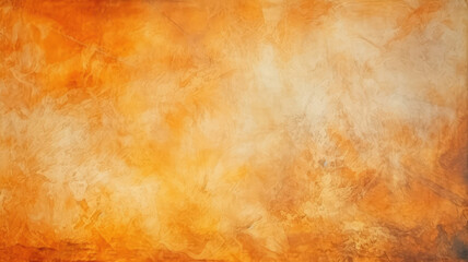 orange autumn background old watercolor paper texture painted marbled vintage grunge illustration for halloween and fall, detailed hyper realistic image