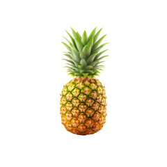 Fototapeta premium Ripe Pineapple Isolated on on white background