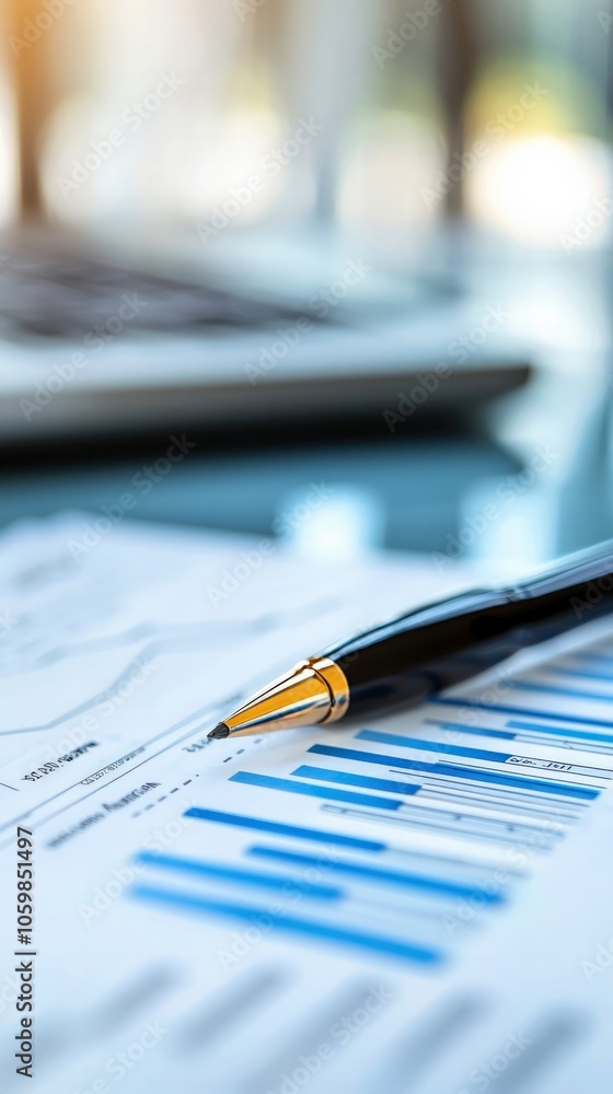 Aufkleber analyzing business growth trends through data visualization and statistical reporting techniques