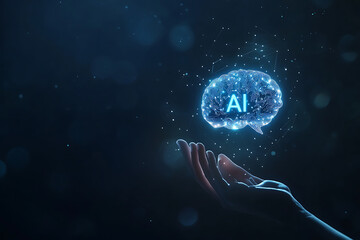 Naklejka premium future ai