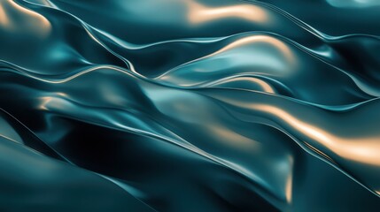 Obraz premium Soft hues of green, lavender, and yellow swirl together, creating a calming abstract composition that evokes tranquility and creativity. Perfect for a serene atmosphere or artistic inspiration.