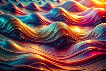 Obraz premium a colorful abstract background with the colors of the rainbow