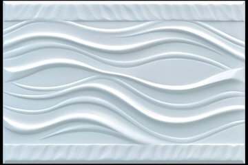 Fototapeta premium A white background with a wave pattern
