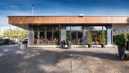 Elevate Your Entrance: Stylish Modern Exteriors for Local Shops