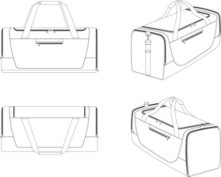 Duffle Bag Template