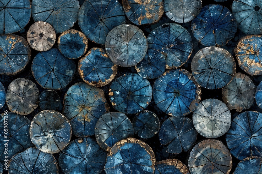 Poster the image is a close up of a pile of wood with many different sizes and shapes
