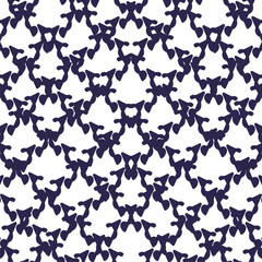 Repeating eerie patterns form a lattice.