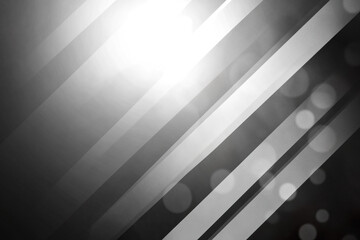 Abstract light grey background with glitter and bokeh