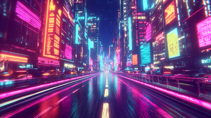 Obraz premium future city