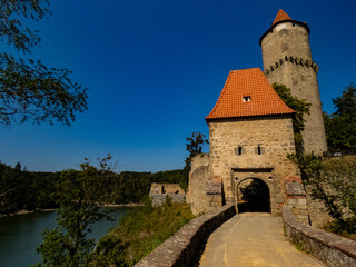 castle in the evening