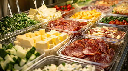 Fresh Selection of Deli Meats and Cheeses