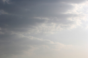 Fototapeta premium clouds with blue sky background at afternoon 