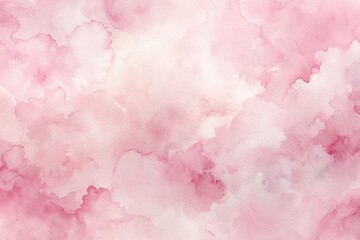 Fototapeta premium Light Pink Watercolor Pattern Background - Soft Abstract Design for Creative Projects, Invitations, and Digital Art, Perfect for Wallpapers, Textures, and Art Prints