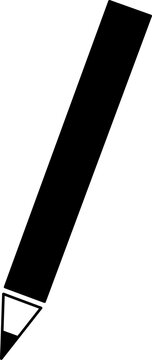 Pencil icon vector,pencil ican imahe,pencil icon on black an white background,