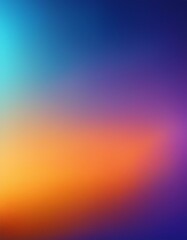 Obraz premium Mystical Mist: Soft Blue, Orange, and Purple Background