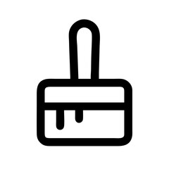 Obraz premium brush icon