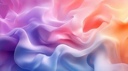 Obraz premium A digital art piece featuring a colorful abstract splash with various shades of pink,