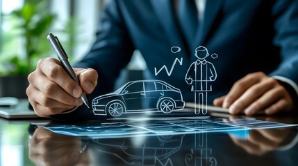 Analyzing automotive market trends through business insights and data