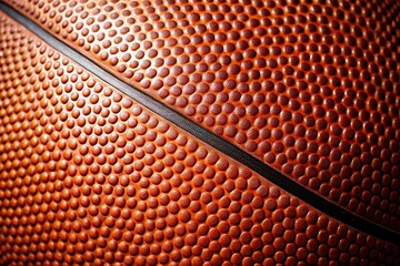 Fototapeta premium Basketball texture with visible air bubbles or blisters on the surface, basketball, natural, bubbles, outdoors, blisters