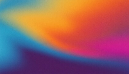 Obraz premium Gradient blur background, retro style moving waves E010