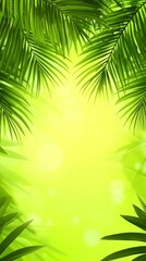 Obraz premium Tropical Palm Leaves.