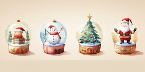 Festive Christmas eggs with intricate designs, featuring snowflakes, holly, and winter themes, by Alex Od.