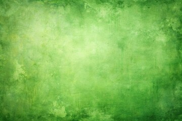 Obraz premium Minimalist distressed grunge watercolor with green color background textured