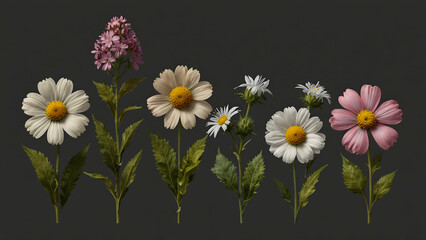 Fototapeta premium bouquet of flowers