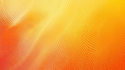 abstract wavy background with smooth lines in yellow and orange colors.