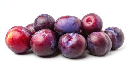 Obraz premium Fresh and juicy plums a delightful bounty of nature's sweetness and nutritional benefits