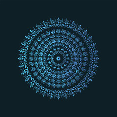 Whispers of the Mandala: A Journey in Artful Symmetry