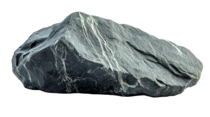 Dark Slate Stone with Veins and Texture