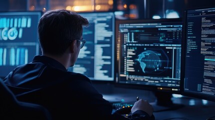 Exploring the digital frontier a glimpse into the world of cybersecurity and data analysis