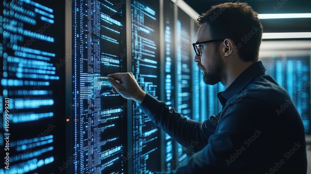 Poster exploring data analytics a deep dive into the world of technology and information systems in modern 