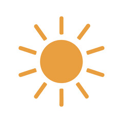 sun icon illustration