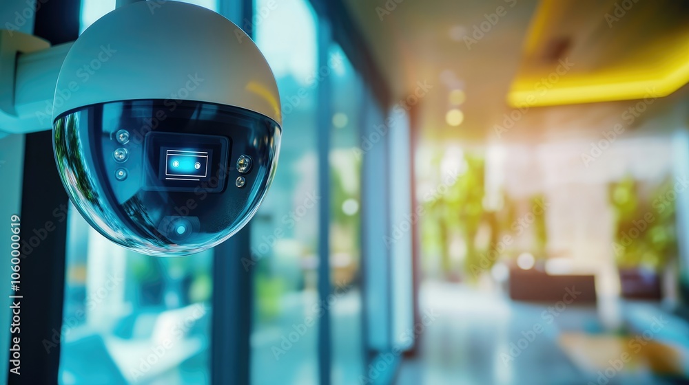 Poster surveillance in modern spaces the role of security cameras in enhancing safety and monitoring enviro
