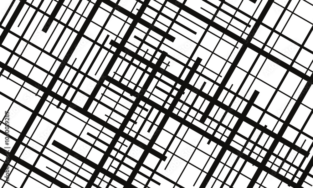 Poster abstract diagonal irregular cross line pattern suitable for banner, poster.