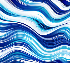Fototapeta premium Blue and colorful wavy dynamic motion graphics. light motion shape curve. wavy banner template. background texture, neat cracks, 8k quality. generative ai 