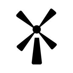 Wind power stock illustration