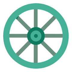 Obraz premium wheel icon